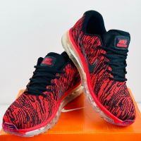 Нови! Nike AirMax Black and Red, снимка 2 - Маратонки - 45176206
