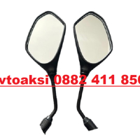 Огледала за мотор Ф10мм 2бр/к-т -YF067, снимка 1 - Аксесоари и консумативи - 44951372