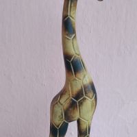 Дървен жираф, снимка 6 - Декорация за дома - 45179202