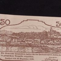 Банкнота НОТГЕЛД 50 хелер 1920г. Австрия перфектно състояние за КОЛЕКЦИОНЕРИ 45024, снимка 7 - Нумизматика и бонистика - 45572796