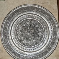 Разкошна ръчно кована арабска чиния, снимка 1 - Антикварни и старинни предмети - 45427810