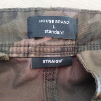 НОВ камуфлажен панталон HOUSE BRAND, размер L., снимка 4 - Панталони - 44991191