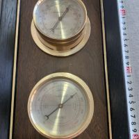 барометър термометър , снимка 2 - Антикварни и старинни предмети - 45495320