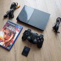 Playstation 2 Slim SCPH 9002 - Пълен комплект (Tomb Rider Legend), снимка 1 - PlayStation конзоли - 45369131