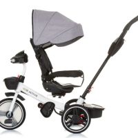 CHIPOLINO Триколка със сенник 360° BE ACTIVE СИВ

, снимка 5 - Детски велосипеди, триколки и коли - 45091458