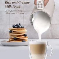 Нов Уред за разпенване / затопляне на мляко Млечна пяна за секунди Кафе, снимка 8 - Други - 45505510
