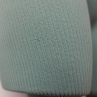 Zara къс клин с безшевна кройка в цвят мента, рипс S размер, снимка 13 - Клинове - 45035391