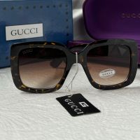 GUCCI GG0141 с лого дамски слънчеви очила УВ 400 правоъгълни квадратни , снимка 7 - Слънчеви и диоптрични очила - 45163882