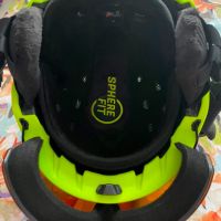 HEAD RADAR BLACK / LIME каска с визьор за ски / сноуборд  XL = № 60-63, снимка 8 - Зимни спортове - 46022271