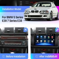 Мултимедия, BMW, X5, E53, E39, M5 Двоен дин, Навигация, дисплей, Дин, плеър 9“ екран Android, BMW X, снимка 2 - Аксесоари и консумативи - 45388212