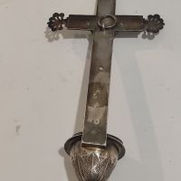 Стар Сребърен Кръст  за Стена, снимка 2 - Други ценни предмети - 45240762