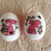 Яйца с бродерии, шевици, Великден, снимка 7 - Декорация за дома - 45088338