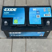 Акумолатор Exide AGM Eксайд 80Ah 800A, снимка 1 - Аксесоари и консумативи - 45035487