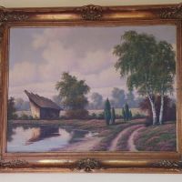 Фламандски Пейзаж, снимка 4 - Картини - 45215076