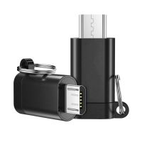 Адаптер USB Type-C женски към Micro USB мъжки конвертор за зареждане и данни, снимка 2 - Кабели и адаптери - 45529854