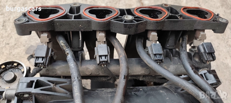 Бензинови инжектори дюзи рейл Peugeot 307 1.4-90к.с.16V - 40лв, снимка 1