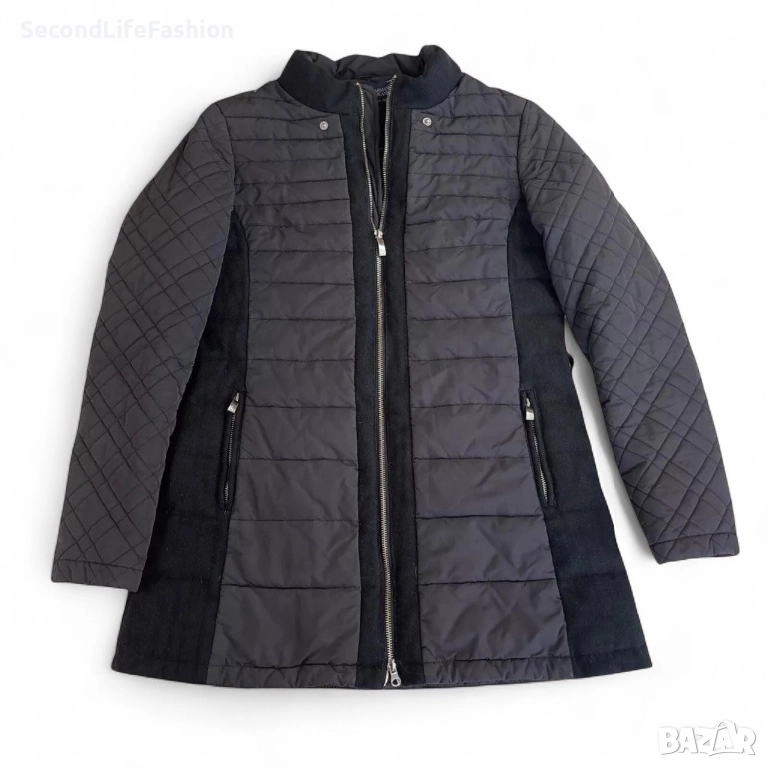 Дамско яке Armani Jeans AJ с двойна подплата, размер L 44, черно., снимка 1