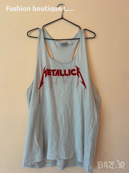 Metallica потник L размер 100% памук H&M марка ❤️, снимка 1