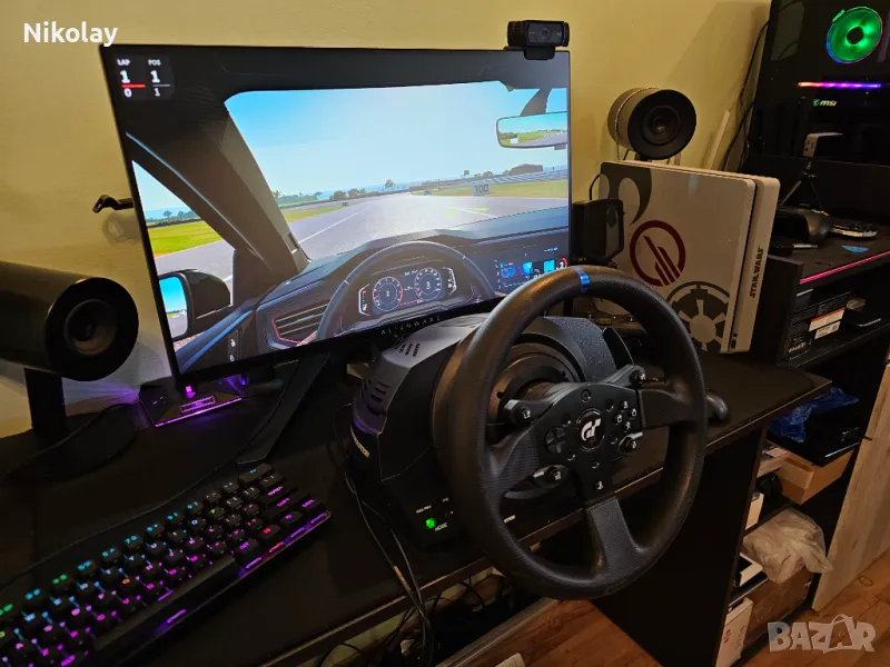 Волан Thrustmaster T300 RS GT Edition PS5/PS4/PC, снимка 1