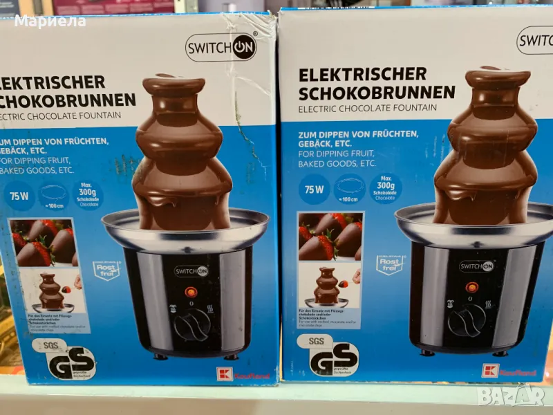 Фонтан за Шоколад на 3 Нива / Шоколадов Фонтан за 300гр. Шоколад, снимка 1