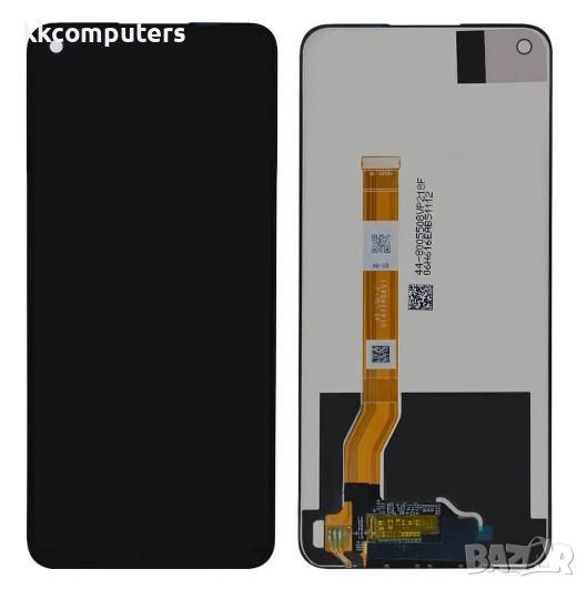 LCD Дисплей за Realme 6 / 6S / 7 (4G) 2020 + Тъч скрийн /Черен/ Оригинал Service Pack Баркод : 48329, снимка 1