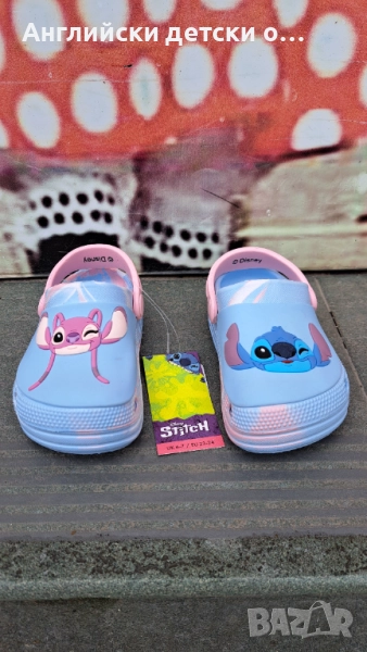 Английски детски кроксове със Stitch, снимка 1