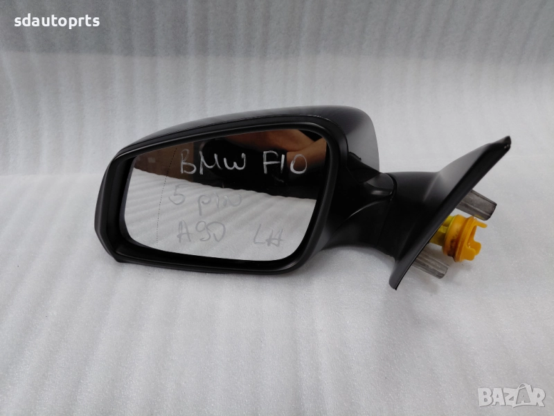 Ляво огледало BMW F10 F11 Facelift 5 Pin - цвят A90, снимка 1