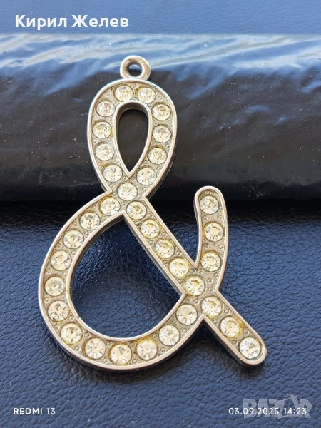 Красива висулка за Бижу с кристали много красива 48686, снимка 1