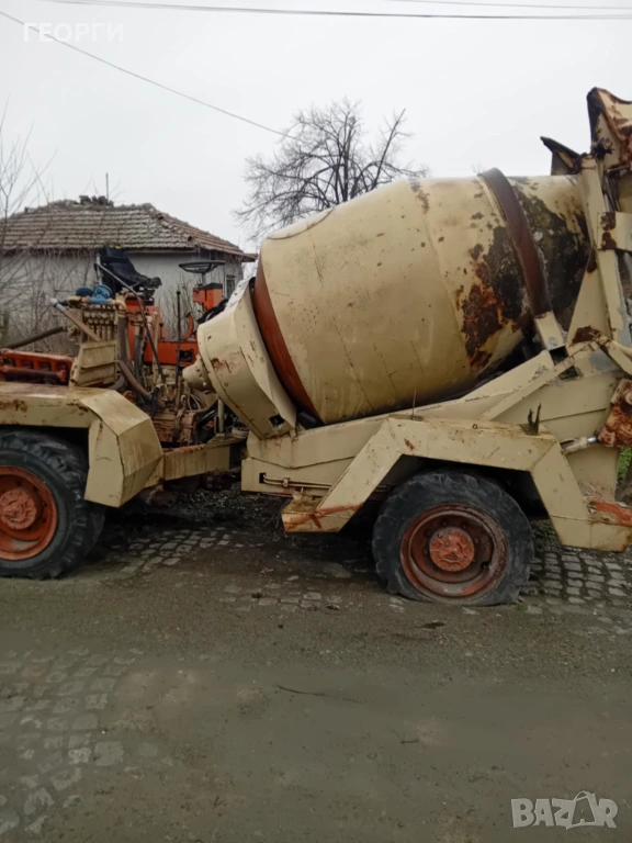 Самоходна  бетонобъркачка , снимка 1