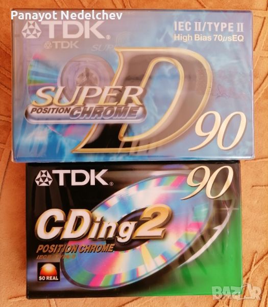 Нови аудио касети TDK super chrome , снимка 1