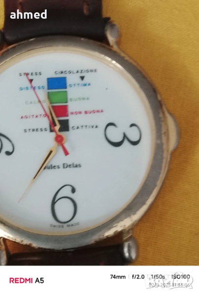 Стар швейцарски часовник raboti pervektno, снимка 1