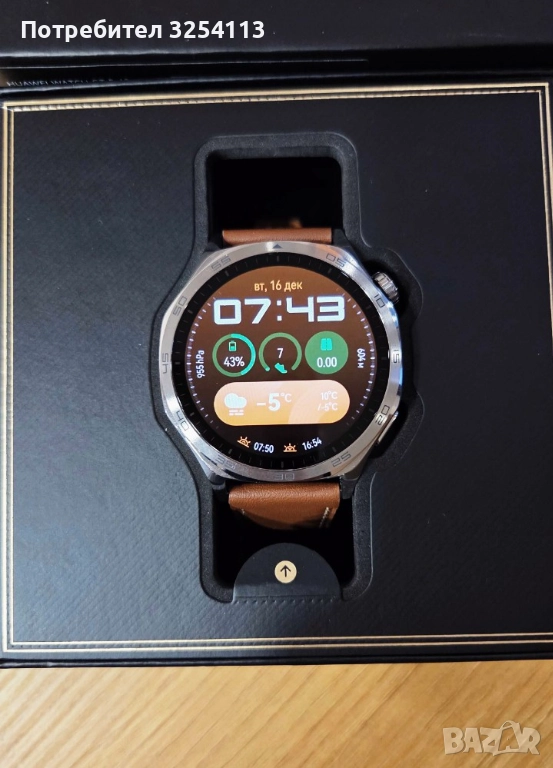 часовник Huawei Watch GT 5 в ГАРАНЦИЯ, снимка 1