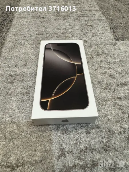 НОВ! Apple Iphone 16 Pro Natural Titanium ,128GB, снимка 1