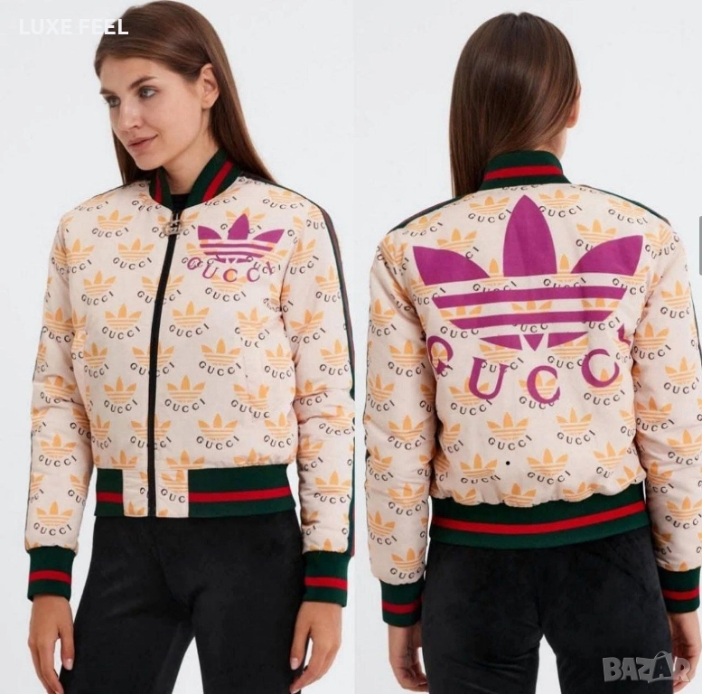 Дамски Якета ⚜️ Gucci Adidas , снимка 1
