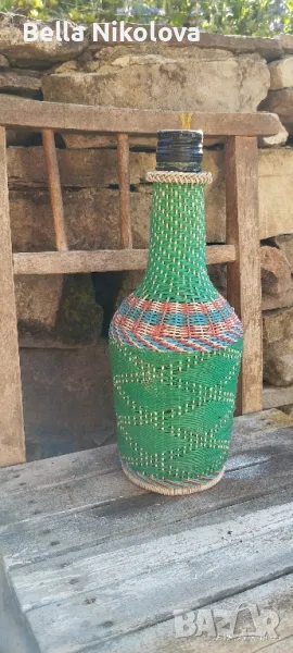 Плетено шише , снимка 1