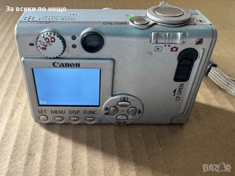 ЗА ЧАСТИ! Цифров фотоапарат Canon DIGITAL ixus 400 , 4mp, снимка 1
