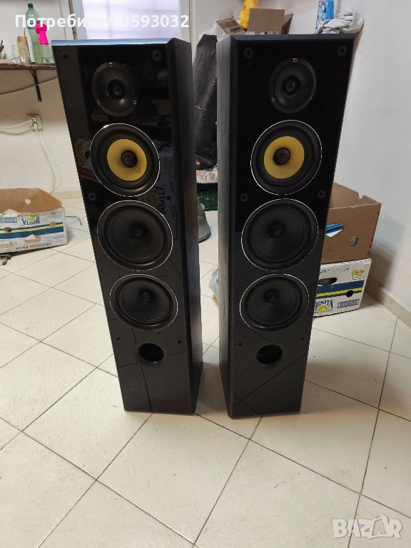 Тествани 2бр. тонколони Taga Harmony , снимка 1