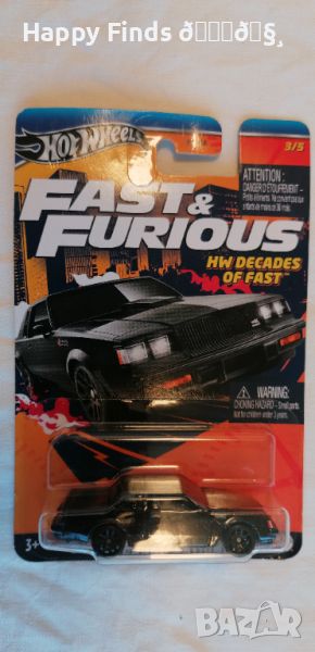 💕🧸Hot Wheels Buick Grand National HW Decades of fast, снимка 1