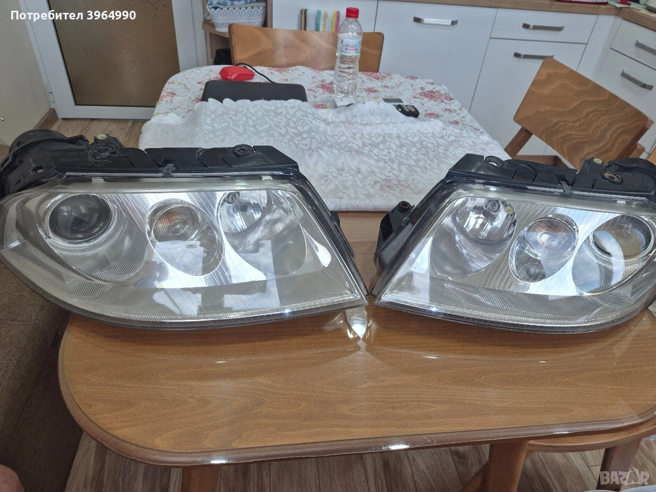 Кристални Оригинални КСЕНОНОВИ фарове за Пасат В5.5 , снимка 1