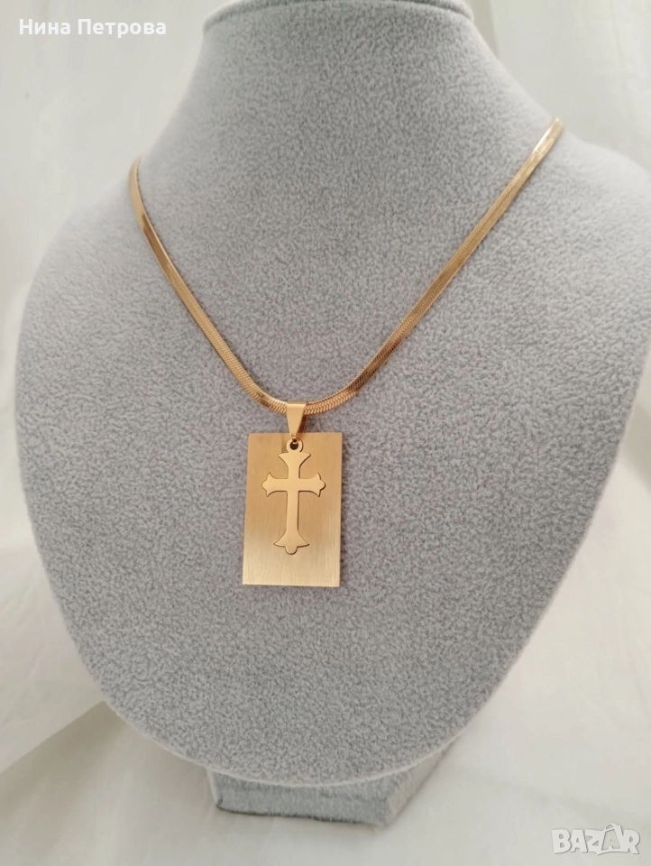 Колие от медицинска стомана , снимка 1