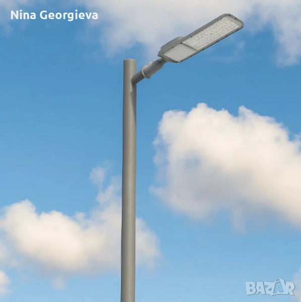 LED улична лампа Unikoms – 50W / 100W (икономия на ток до 80%), снимка 1