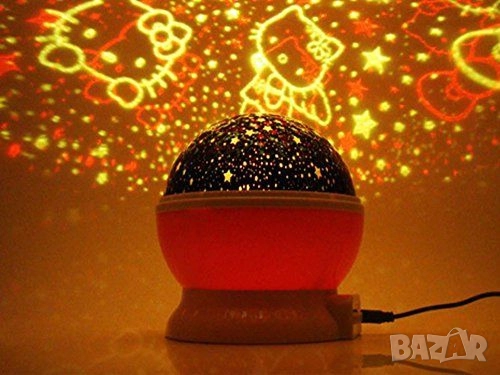 Нощна лампа детски планетариум, снимка 1