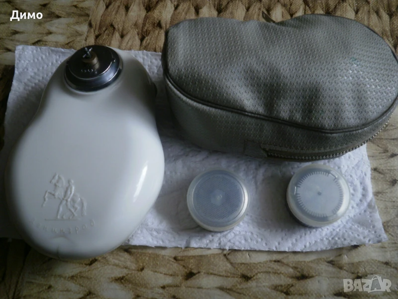 самобръсначка- механична- Спутник- Ленинград- работи, снимка 1