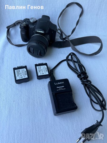 Цифров фотоапарат Panasonic DMC-FZ8  + зарядно и 3 батерии, снимка 1