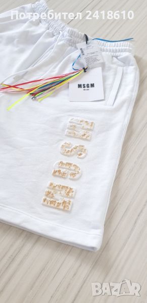 MSGM Milano Made in Italy Cotton Short Mens Size L НОВО! ОРИГИНАЛ! Мъжки Къси Панталони! , снимка 1
