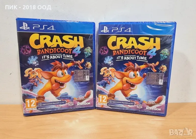 Чисто нова игра Crash Bandicoot 4 It's About Time за PS4, снимка 1