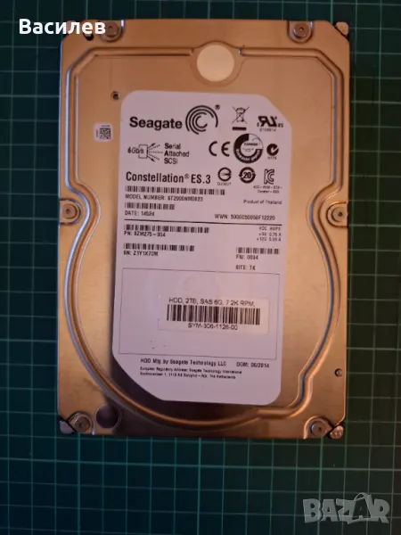 Продвам HDD 2TB, снимка 1