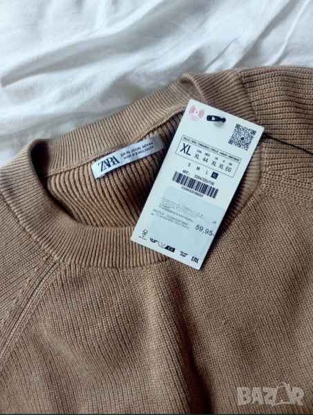 памучен пуловер ZARA (ново), снимка 1
