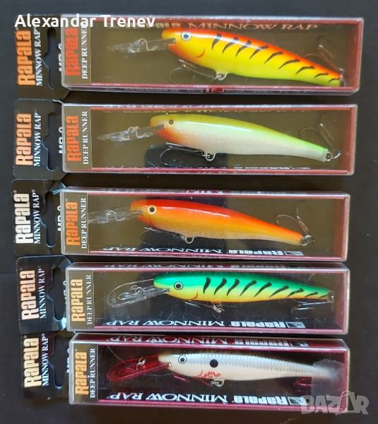 Воблери-Rapala MR  TTM  RNR-спряни от производство, снимка 1