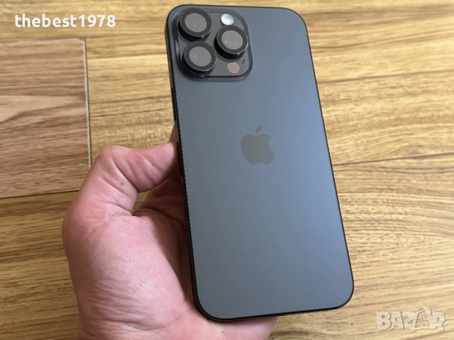 iPhone 16 Pro Max 512GB Black Titanium/Гаранция/Бат 100%, снимка 4 - Apple iPhone - 53155906